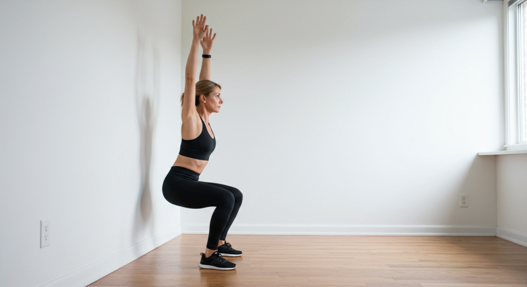 menopause exercises, exercises for menopause, menopause belly fat, workout for women over 40, low impact exercises, hormonal weight gain, menopause weight loss, strength training during menopause, perimenopause fitness, menopause metabolism